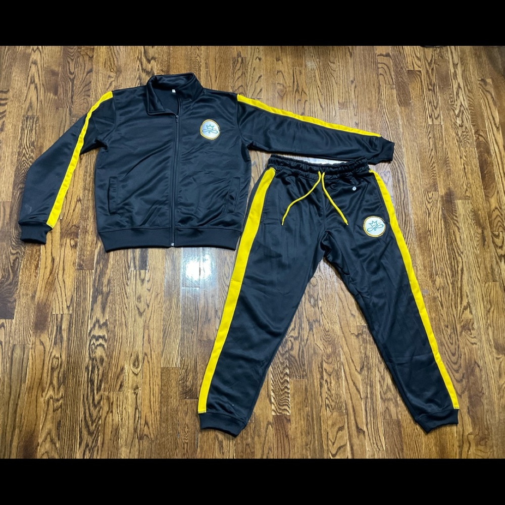 TNN Black & Gold Tracksuit Top